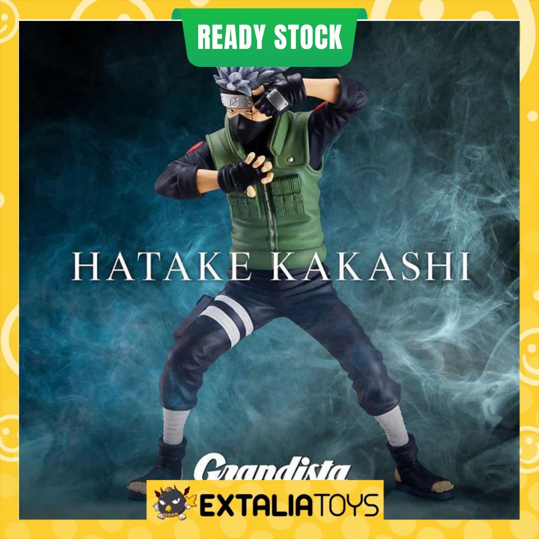 BANPRESTO GRANDISTA FIGURE HATAKE KAKASHI - NARUTO SHIPPUDEN BANPRESTO GRANDISTA FIGURE HATAKE KAKASHI - NARUTO SHIPPUDEN